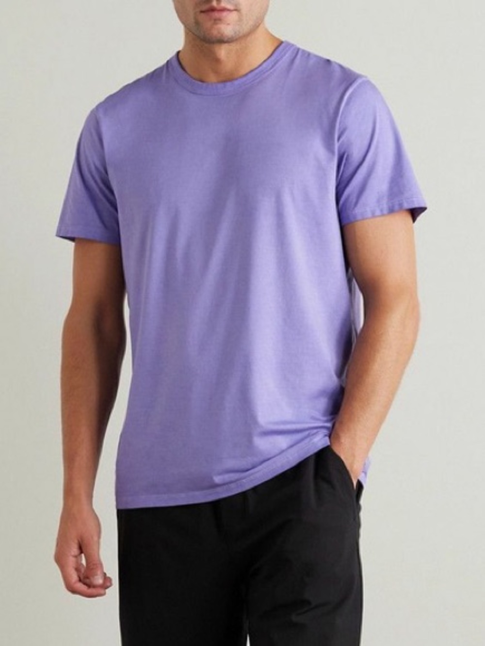 Lululemon Fundamental Purple Short Sleeve Athletic Crewneck T Shirt Men’s XL